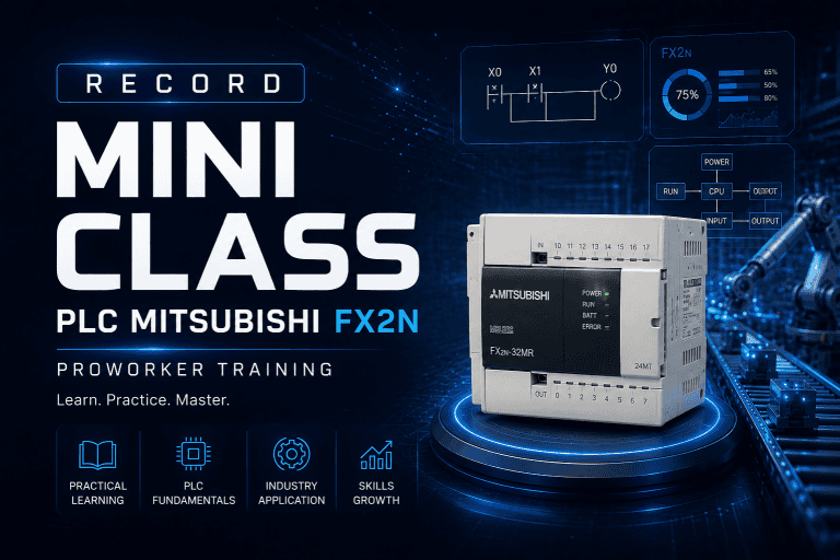 Mini Class PLC Mitsubishi FX2N