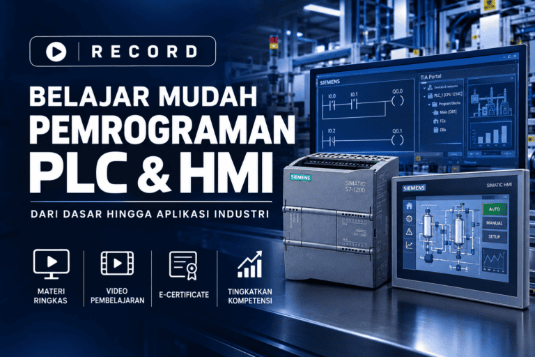 Mini Class Belajar Mudah Pemrograman PLC & HMI